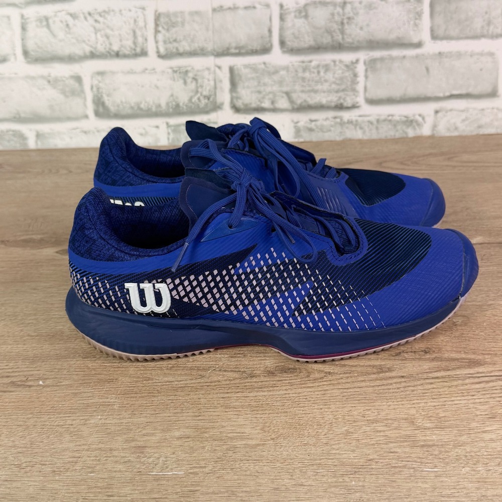 Wilson Kaos Swift 1.5 Tennis Shoes Mesh Blue Womens 9.5
